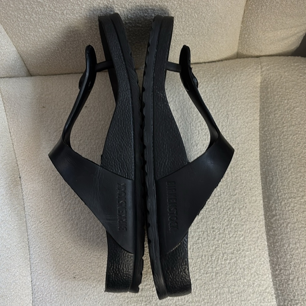Birkenstock thong flip flops, black, size EU 38 - Picture 3 of 8